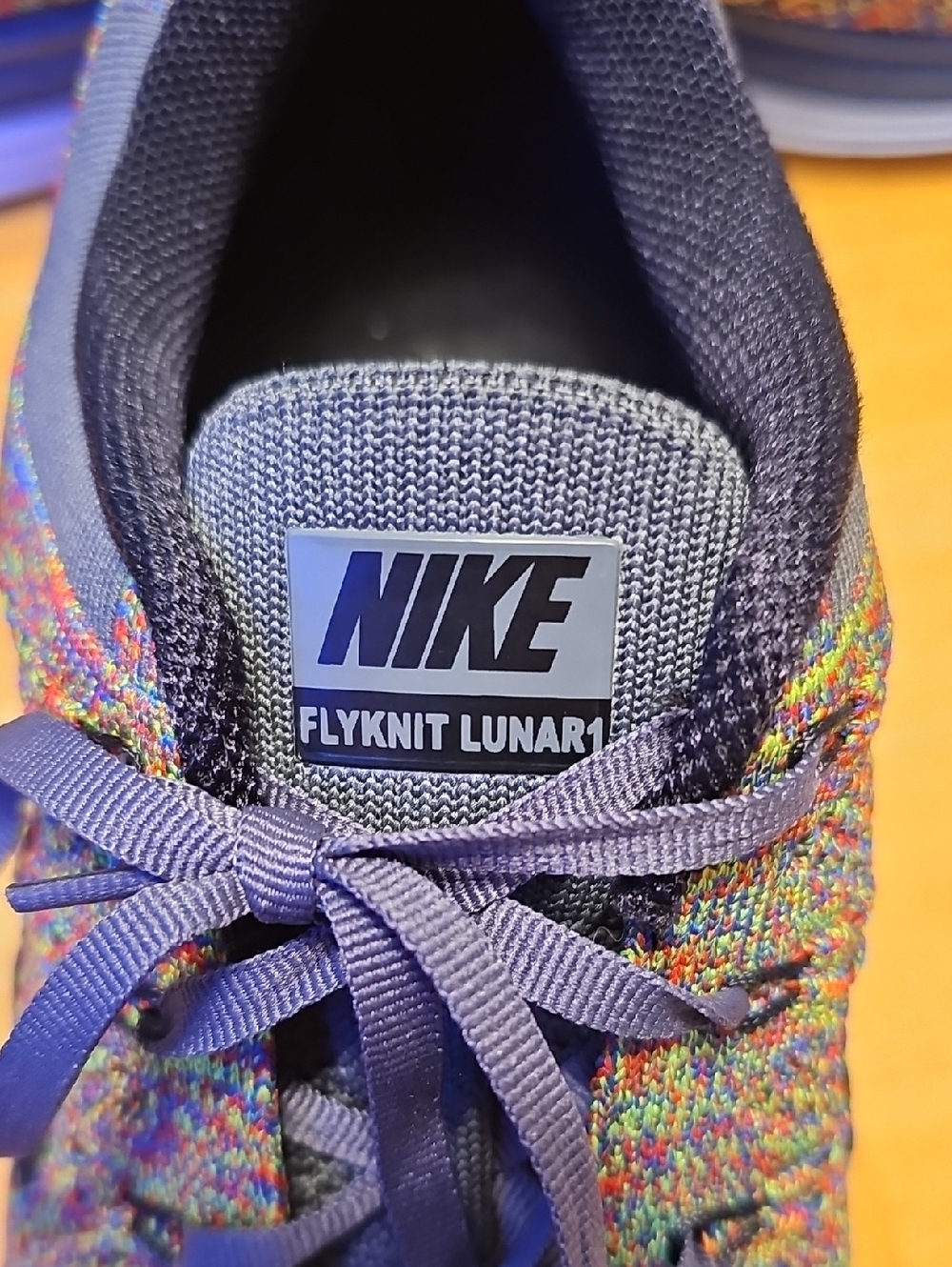 Nike Flyknit Lunar1 Multicolor Purple Accents
